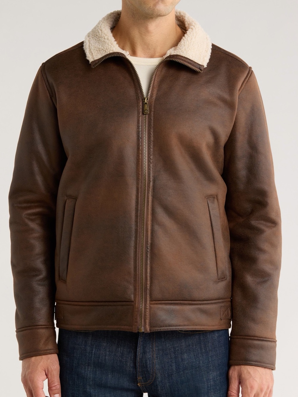 Rainforst Aviator Jacket (Size L, Russet)